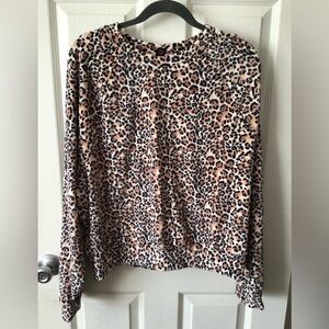 NWOT Victoria’s Secret velour crewneck Sz X-Large